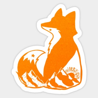 Fjallraven - fox of adventure Sticker